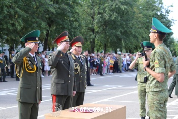 Курсанты-пограничники набора 2023 года приняли Военную присягу