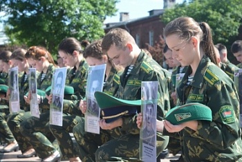 Акция «Боевой расчет» прошла в Брестской крепости